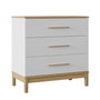 Hanah Home Cómoda de Madera y Roble Blanco